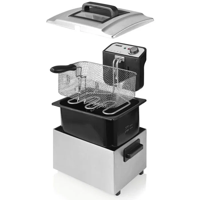 Princess Freidora 184090 de 5L y 3270W en Acero Inoxidable